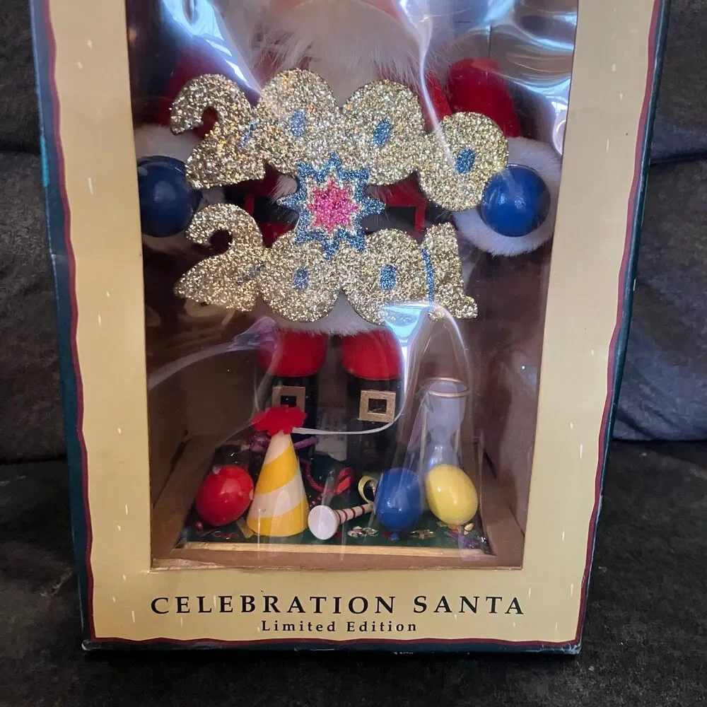 Vtg Christmas Nutcracker Celebration Santa Village Old World 2000 2001 Ltd Edit